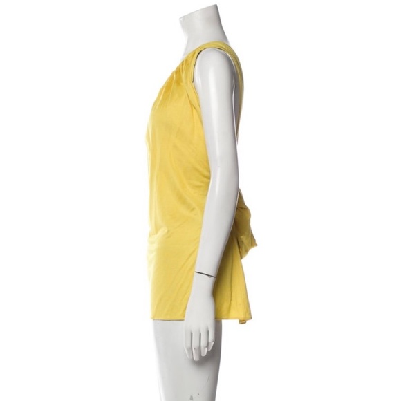 Emilio Pucci Yellow Silk Tunic Top NWT! ✨ - Picture 3 of 3